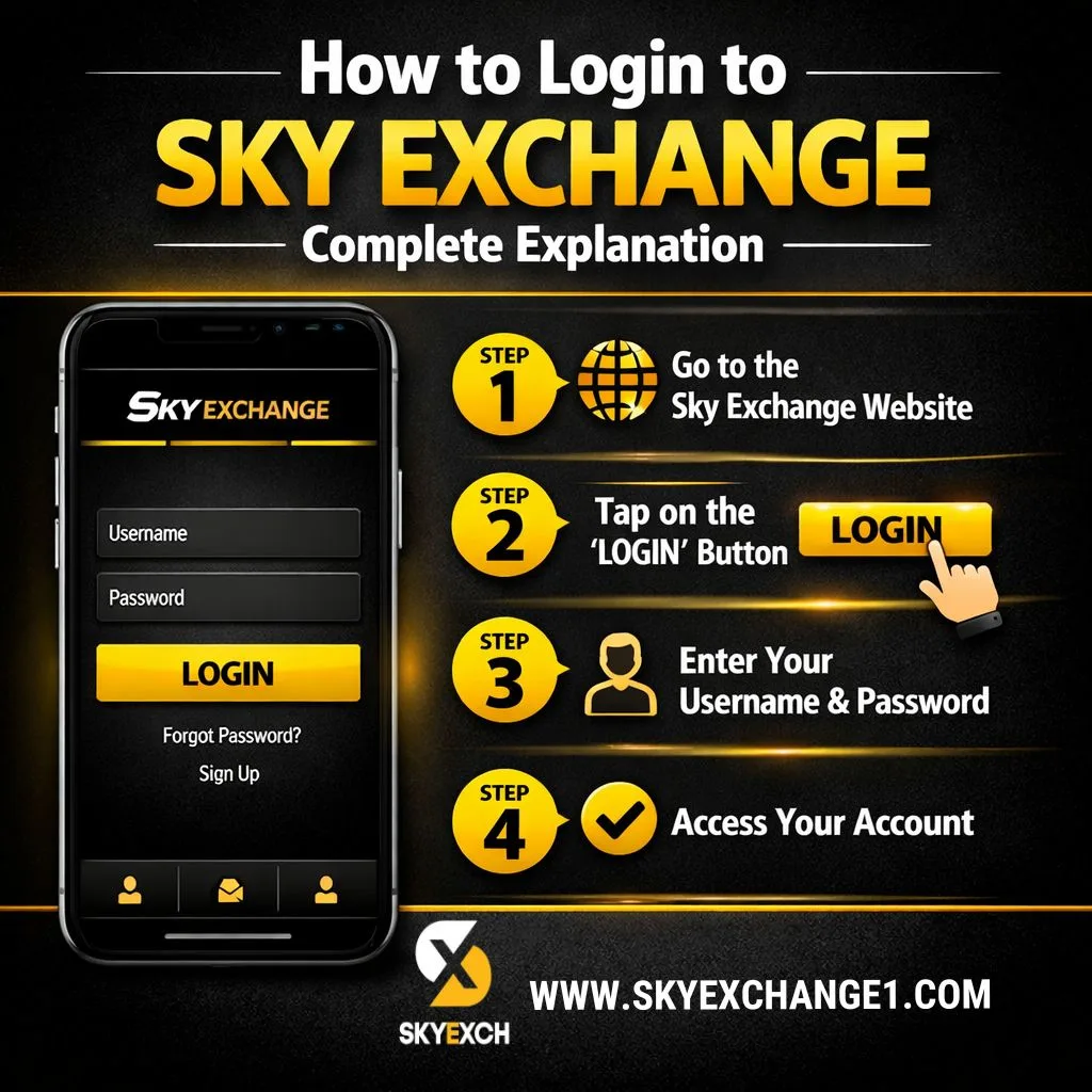 How to Login to Sky Exchange – Complete Explanation