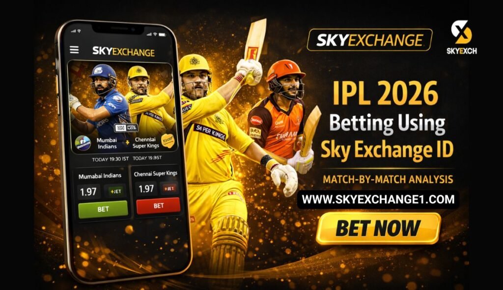 IPL 2026 Betting Using Sky Exchange ID– Match-by-Match Analysis
