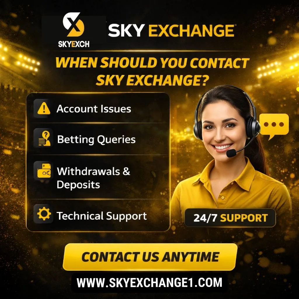 When Should You Contact Sky Exchange