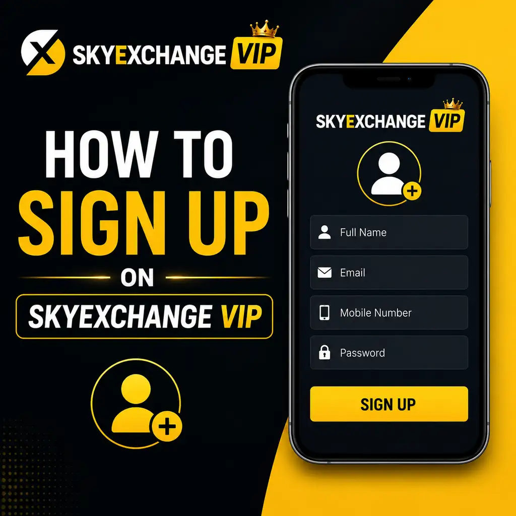 How to Sign Up on Skyexchange VIP